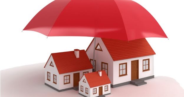Home protected with homeowners insurance